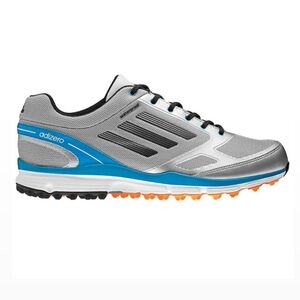 NWT Adidas AdiZero Sport II Golf Shoes - Men's Silver/Carbon/Blue - Size 7